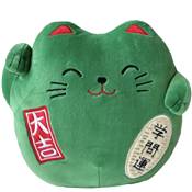 PELUCHE MANEKI NEKO PREMIUM 40 CM VERT