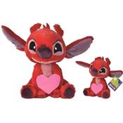 DISNEY PELUCHE STITCH LEROY COEUR 25CM