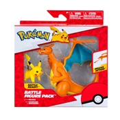 POKEMON FIGURINE DUO PACK DRACAUFEU + PIKACHU