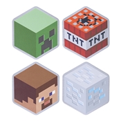 MINECRAFT SOUS-VERRES MÉTALLIQUES