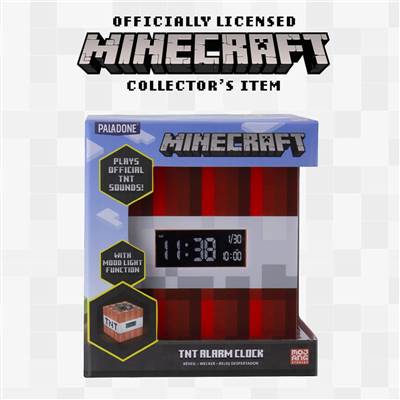 MINECRAFT TNT ALARM CLOCK