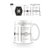 STAR WARS (CROQUIS CHASSEUR TIE) MUG
