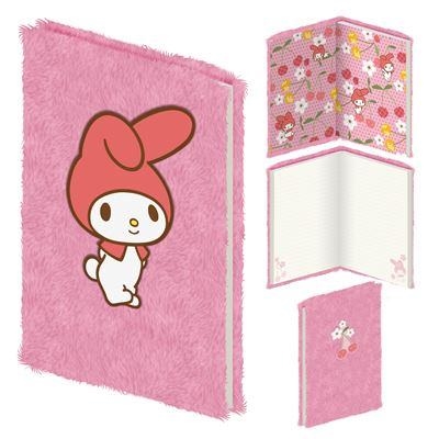 MY MELODY PLUSH NOTEBOOK