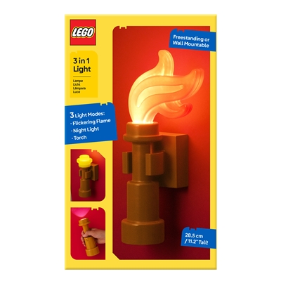 LAMPE TORCHE LEGO