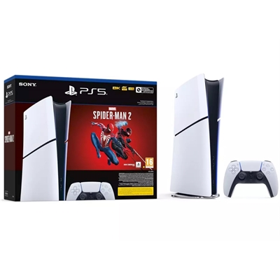 CONSOLE DIGITALE D SLIM + MARVEL'S SPIDERMAN 2 - PS5