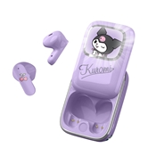 HELLO KITTY - ECOUTEURS SANS FIL TWS + BOITIER COULISSANT KUROMI