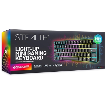 STEALTH LIGHT UP COMPACT GAMING CLAVIER