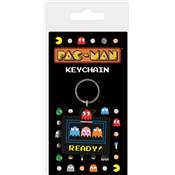PAC-MAN (GROUP) RUBBER KEYCHAIN