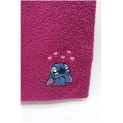 NOMADICT TEDDY SHOPPING BAG STITCH LOVE FUSHIA