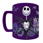 THE NIGHTMARE BEFORE CHRISTMAS FUZZY MUG JACK SKELLINGTON
