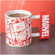 MARVEL LOGO SHAPED MUG