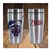 ZELDA LINKS METAL TRAVEL MUG