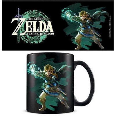 THE LEGEND OF ZELDA TEARS OF THE KINGDOM MUG (SACRED POWER) BLACK