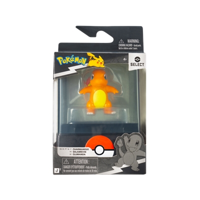 POKEMON SELECT FIGURINE SALAMECHE AVEC VITRINE