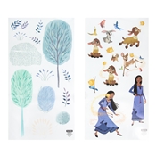 DISNEY WISH AUTOCOLLANTS MURAL GLOW IN THE DARK