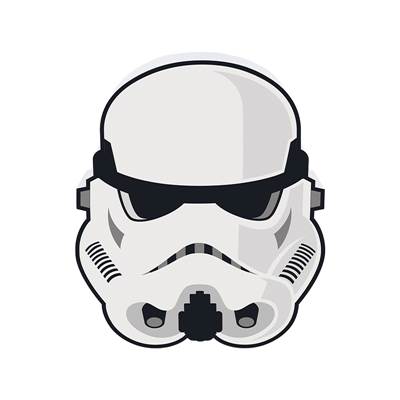 STAR WARS STORMTROOPER  LAMPE 2D