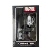 MARVEL COMBO STEEL BLACK EDITION LOGO