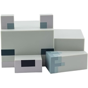 MINECRAFT LAMPE RENARD ARCTIQUE