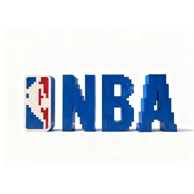 NBA LOGO A CONSTRUIRE 