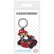 MARIO KART MARIO DRIFT RUBBER KEYCHAIN