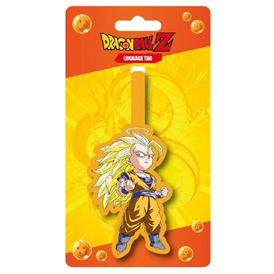 DRAGON BALL Z (SS3 GOKU) LUGGAGE TAG