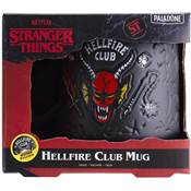 STRANGER THINGS HELLFIRE DEMON EMBOSSED MUG