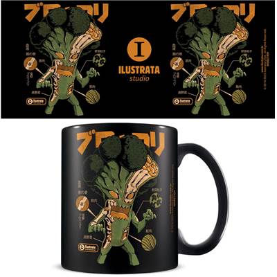 ILUSTRATA BROCCOZILLA XRAY MUG