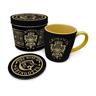 HARRY POTTER COFFRET CADEAU BOITE METAL GRINGOTTS
