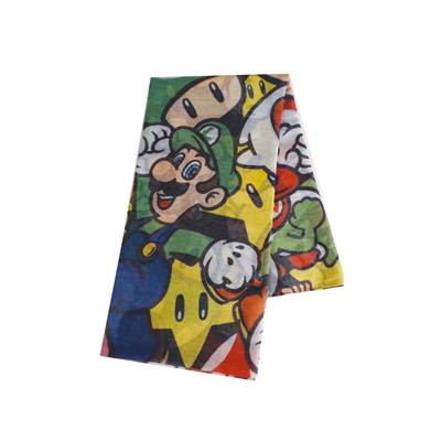 NINTENDO FOULARD SUPER MARIO ALL CHARACTERS FASHION