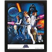 STAR WARS NEW HOPE ONE SHEET  3D LENTICULAIRE