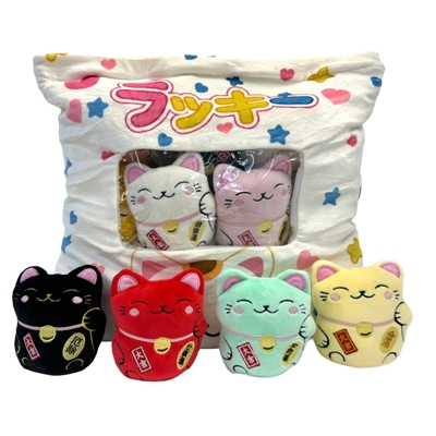 TOKYO BAG KAWAI 6 MINI MANEKI NEKO FLUFFY