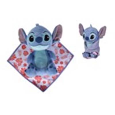 DISNEY PELUCHE STITCH ET DOUDOU / 25 CM