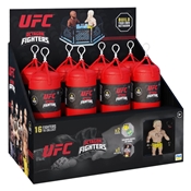 UFC - CAPSULE SAC DE FRAPPE SURPRISE FIGURINE ARTICULEE 7.5CM - DISPL