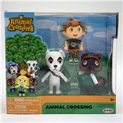 NINTENDO SET DE 3 FIGURINES ANIMAL CROSSING