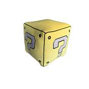 NINTENDO COUSSIN CUBE QUESTION MARK 3D