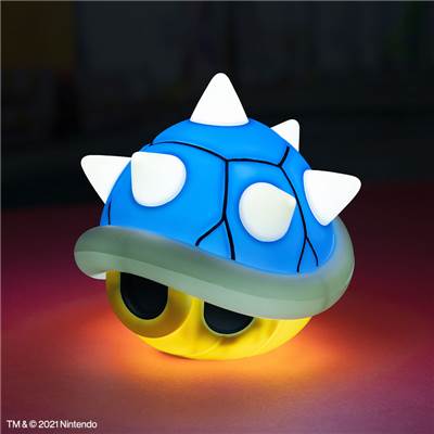 NINTENDO BLUE SHELL LIGHT WITH SOUND