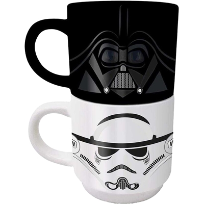 STAR WARS (CASQUES DE L'EMPIRE) SET DE MUGS EMPILABLES
