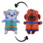 FLIPZERS PELUCHE SQUISHY REVERSIBLE - PAT PATROUILLE