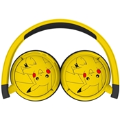 POKEMON - CASQUE SANS FIL POUR ENFANTS PIKACHU JAUNE