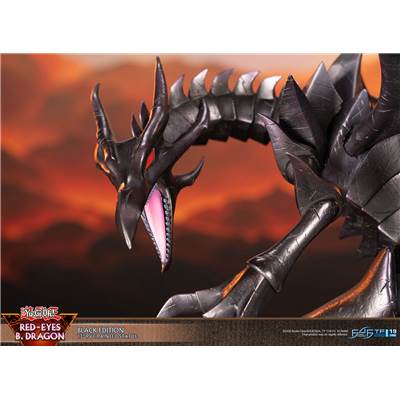 YU-GI-OH! RED-EYES DRAGON BLACK EDITION 32CM