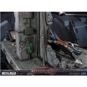 METAL GEAR SOLID FIGURINE CIBORG NINJA (GRAY FOX) ED. LIMITEE RESINE
