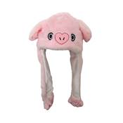 BONNET KAWAII COCHON ROSE