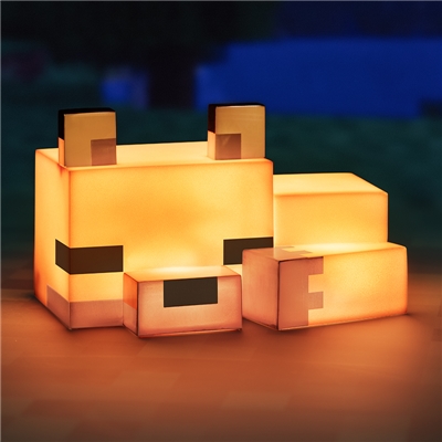 MINECRAFT LAMPE RENARD