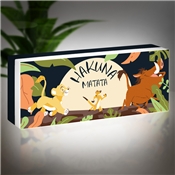 LE ROI LION HAKUNA MATATA LOGO LIGHT