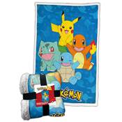 HOMADICT PLAID SHERPA 100X150 CM POKEMON STARTER