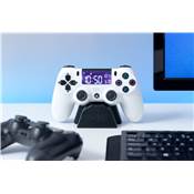 PLAYSTATION ALARM CLOCK  MANETTE BLANCHE PS4