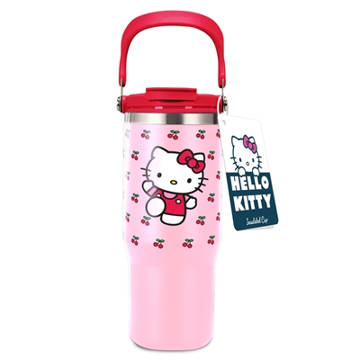GOBELET ISOTHERME 900 ML HELLO KITTY AVEC POIGNÉE