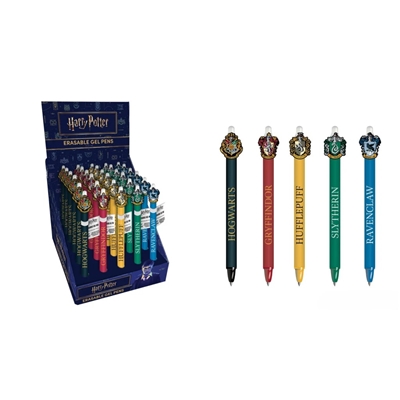 HARRY POTTER STYLO EFFACABLES EN GEL - PRESENTOIR 30