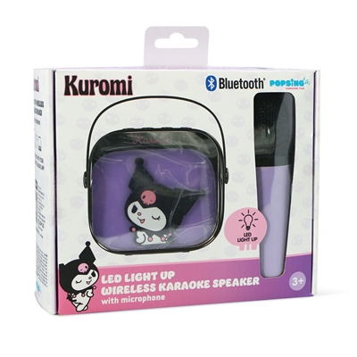 HELLO KITTY - ENCEINTE LED KARAOKE + MICRO SANS FIL KUROMI