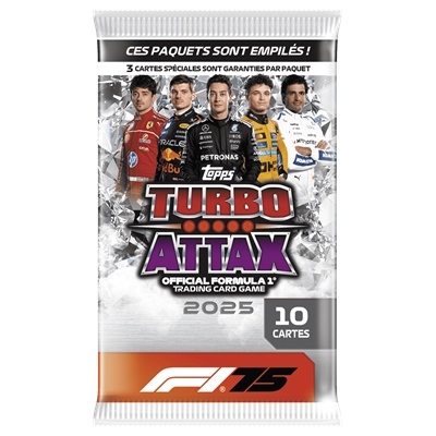 TOPPS FORMULE 1 25/26 TURBO ATTAX DISPLAY 24 SACHETS